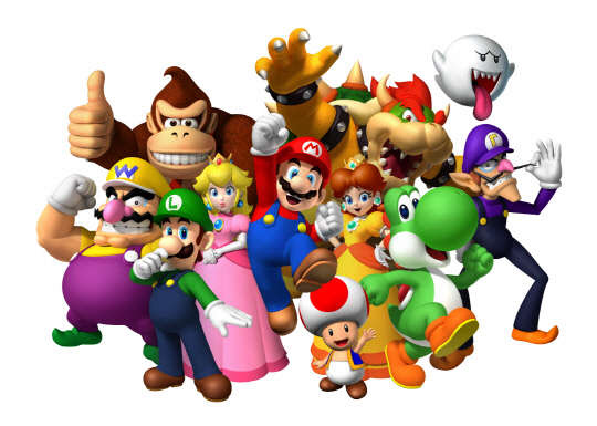 닌텐도의 슈퍼마리오 게임캐릭터 닌텐도 제공